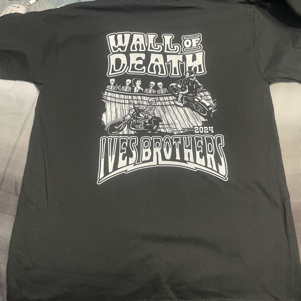 Wes Brothers “Wall of Death” Hanes Classic Black Tee